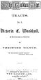 [Gutenberg 51861] • Victoria C. Woodhull: A Biographical Sketch